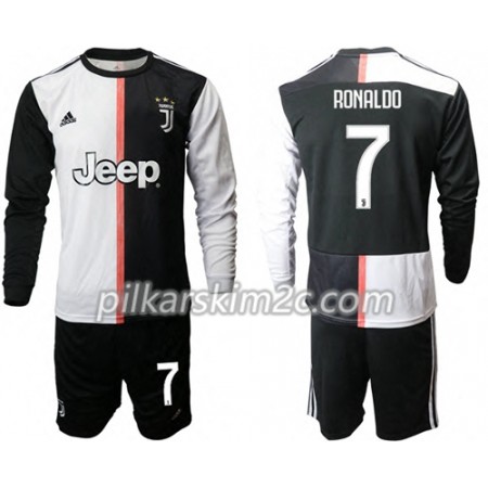 Koszulka Juventus Ronaldo 7 Dziecięca Główna 2019-2020 - Koszulki Piłkarskie(L/S)